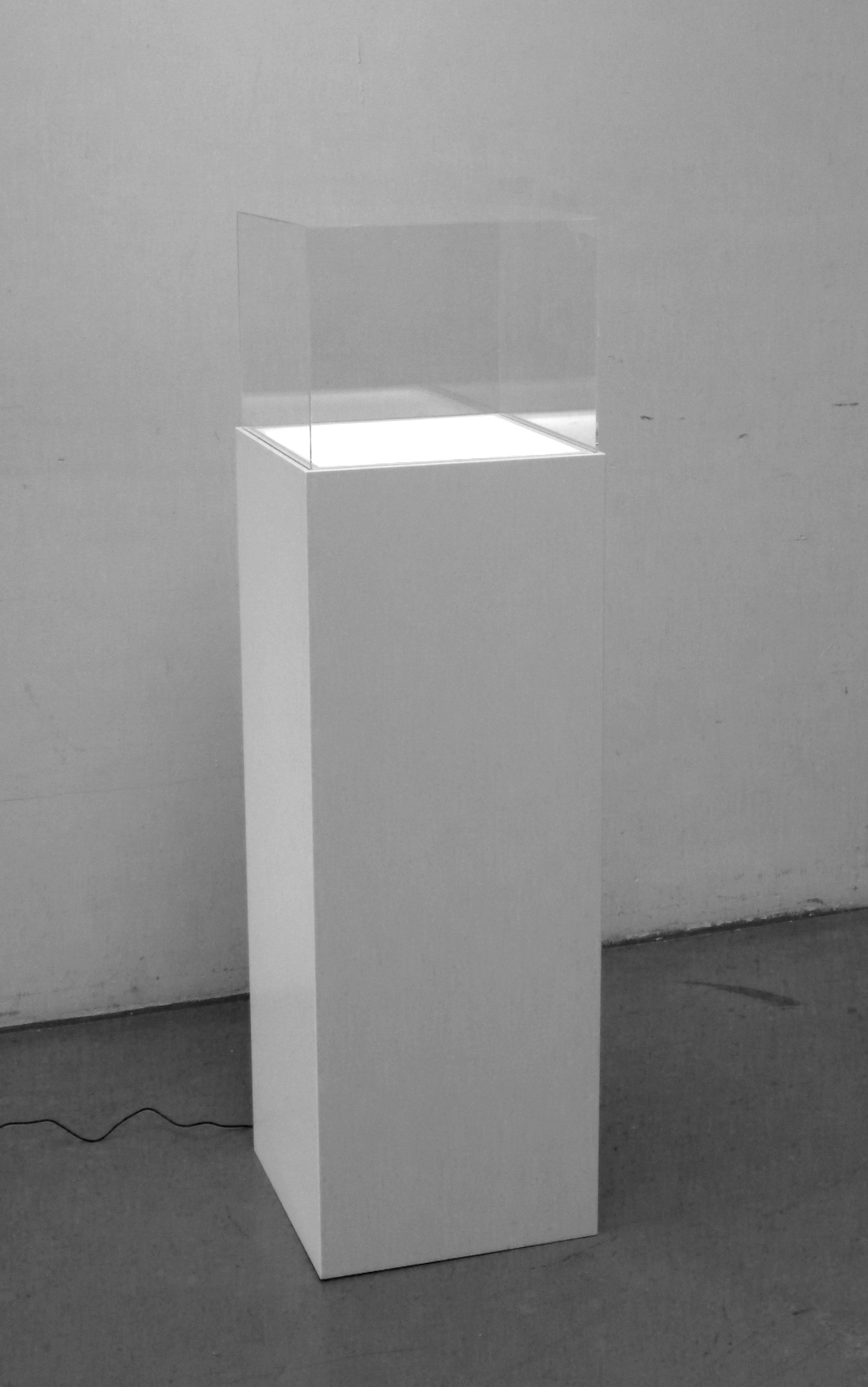 totem con illuminazione per fiera